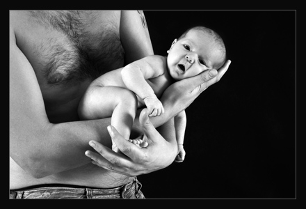 Cadeau photo de naissance sur Lyon